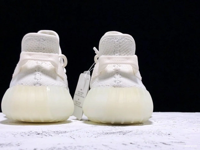 Boost V2 White Cream Adidas Yeezy CP9366 350 0807